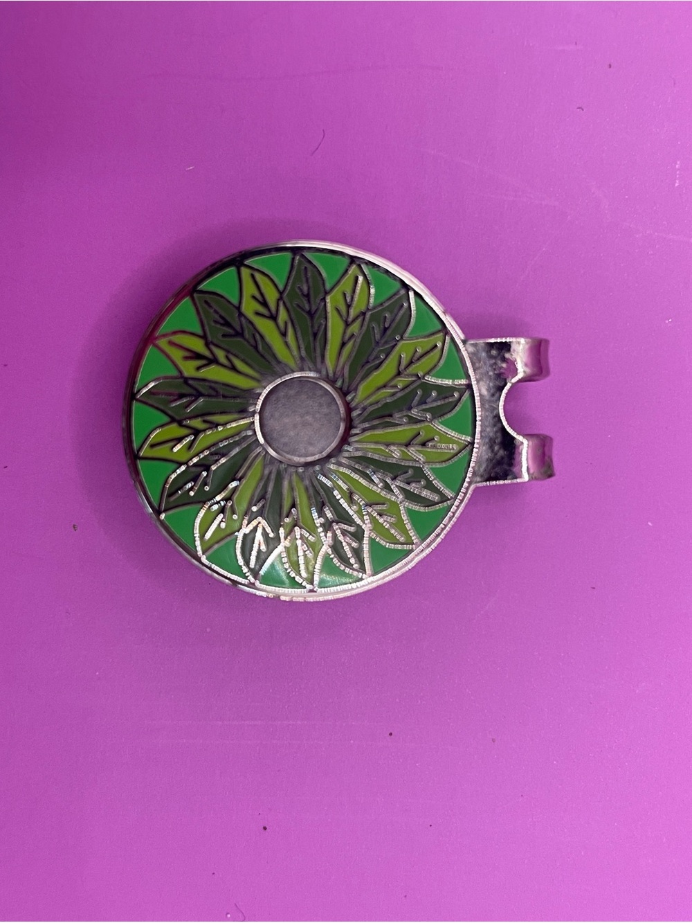 Golf Magnetic Ball Marker & Hat Clip Lot Celestial Star Peace Sunflower